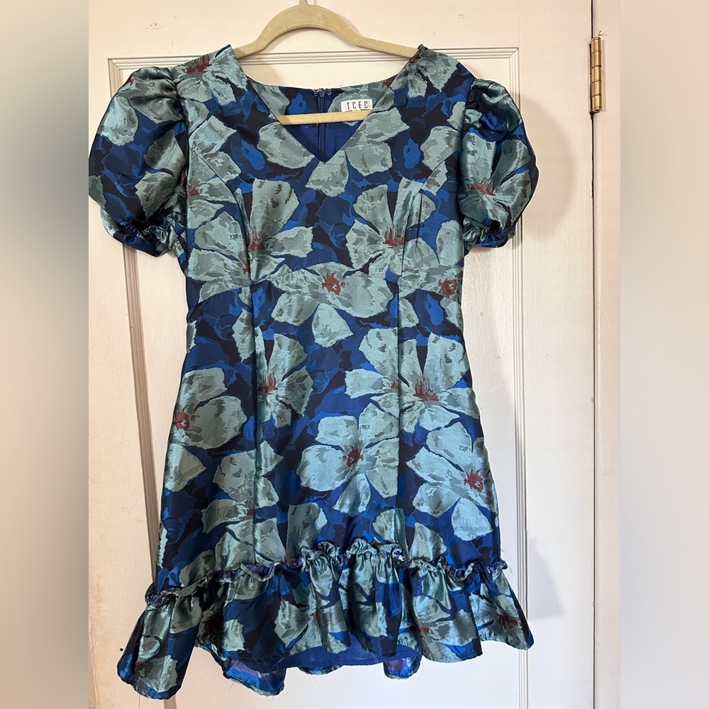 Puff Sleeve Cocktail Dress